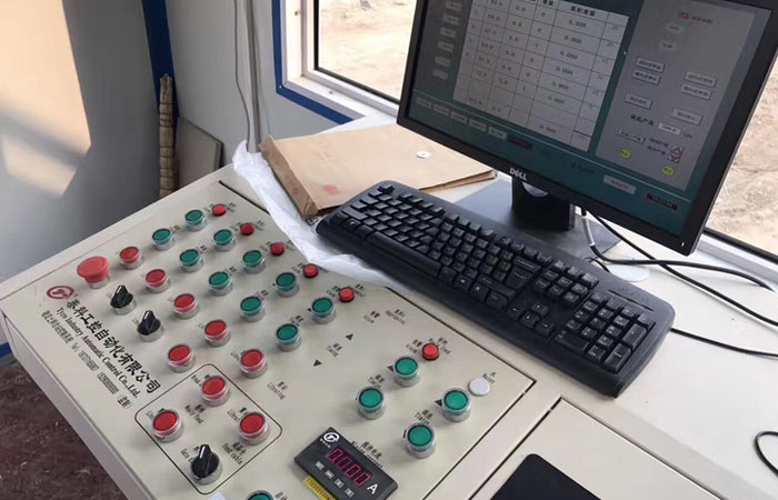 Shandong Qingdao Stabilized Soil Mixing Station Control System