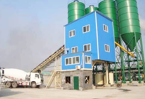 The electrical system requirements of a set of 180 commercial concrete mixing plant